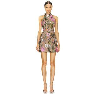 Elliatt Floral Sequin Mini Dress